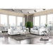Ilse Sofa + Loveseat - Off-White/Blue