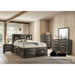 Zosimo Storage Bed - King / Gray