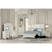 Stella Mia Panel Bed - Creamy White - King