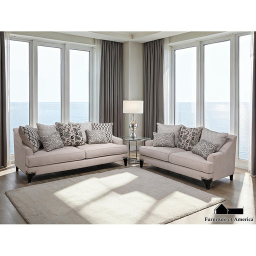 Lowell Sofa + Loveseat - Taupe