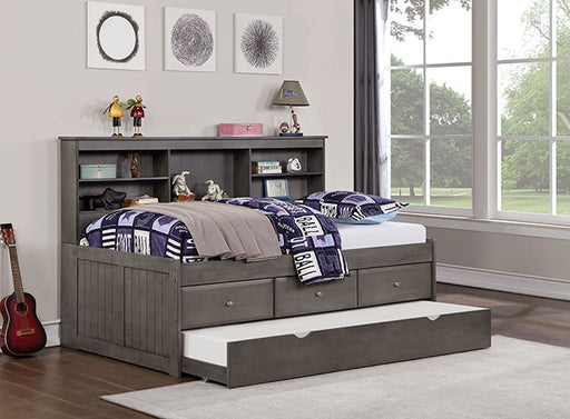 Tibalt Daybed W/ Trundle - Dark Gray - Full