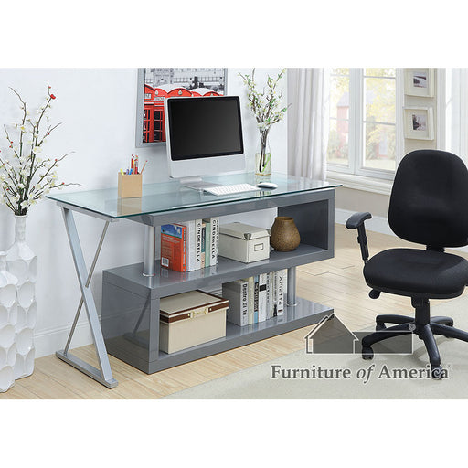 Acke Computer Desk - Gray
