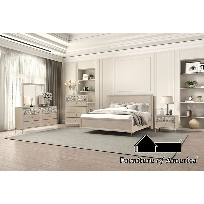 Bashford Bed - Queen / Natural Oak