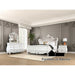 Valentini Bed - White - Queen