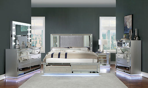 Belladonna Bed - Silver - King