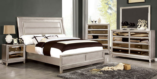 Golva Nightstand - Silver