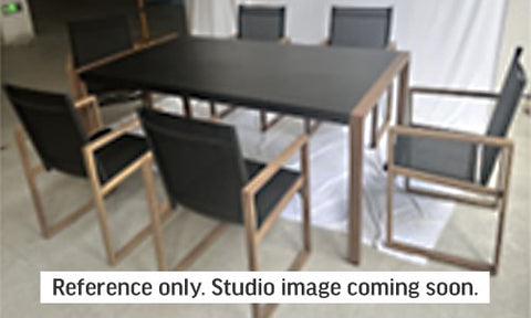 Oswego Dining Chairs - Black/Natural