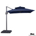 Fida **oversize** 8FT Square Umbrella W/ Double Top - Blue