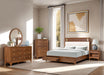 Hepburne Bed W/ Storage Footboard - Walnut - Queen
