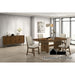 Horsholm 5 PC. Dining Table Set - Walnut