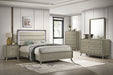 Rainier Bed - Gray - Queen / Queen Bed (FM72002GY-Q-U-BED)