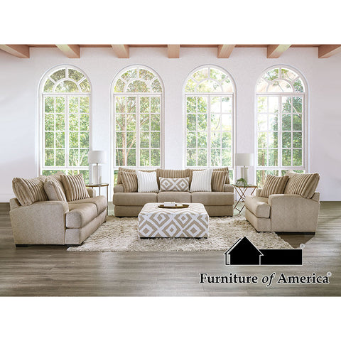 Sofá y loveseat Loughlin - marrón claro