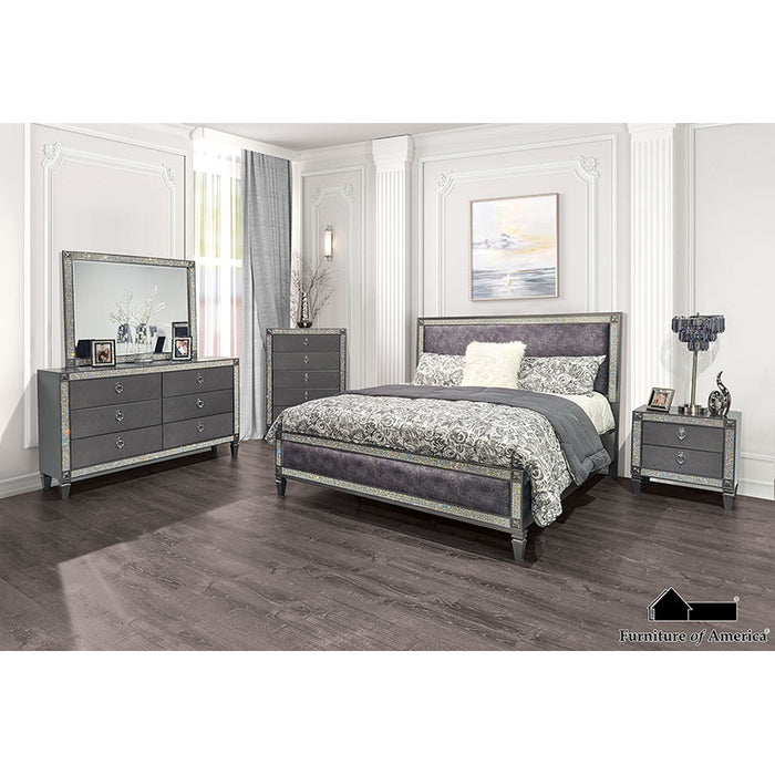 Titania Bed - Gray - King