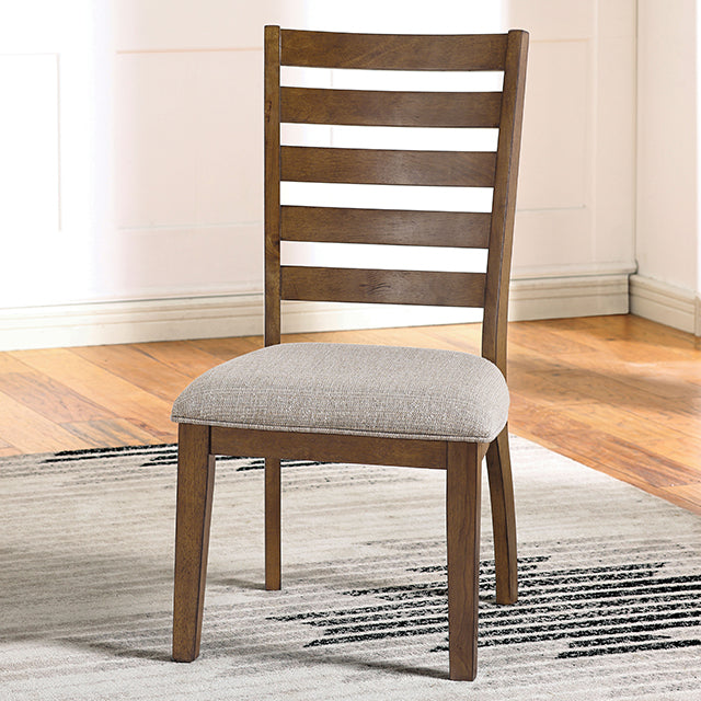Rapidview Side Chair - Walnut/Light Gray