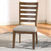 Rapidview Side Chair - Walnut/Light Gray