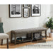 Tayah Bench - Gray