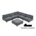 Dagenham Sectional - Gray / Sectional (FM6800GY-C)