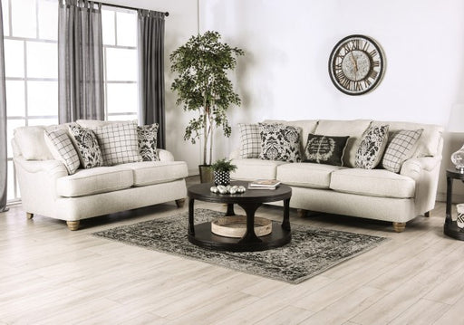 Mossley Sofa + Loveseat - Ivory