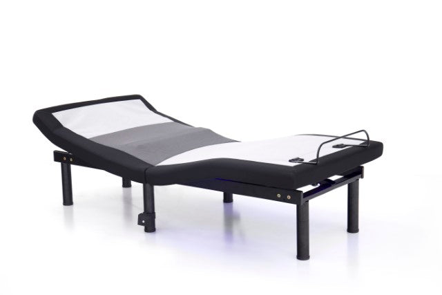 Somnerside III Adjustable Bed Frame Base - Black/Gray/White - Full