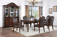 Nouvelle Dining Table - Brown Cherry/Espresso