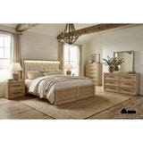Helios Bed - Natural