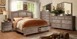 Belgrade I Bed - Rustic Natural Tone