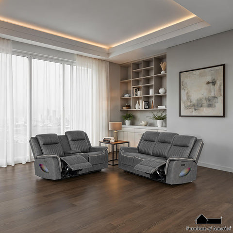 Sofá y loveseat eléctrico Arturus