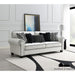 Viviani Sofa + Loveseat - White