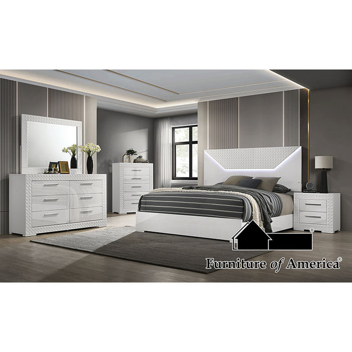 Whitby Chest - White