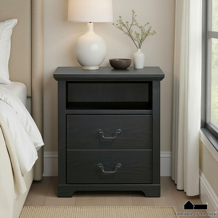 Amble Nightstand - Black / Nightstand (SL7200BK-N-2PK)