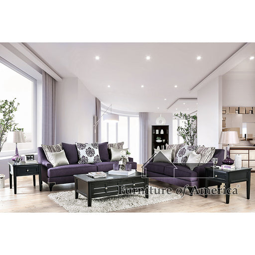 Sisseton Sofa + Loveseat - Purple