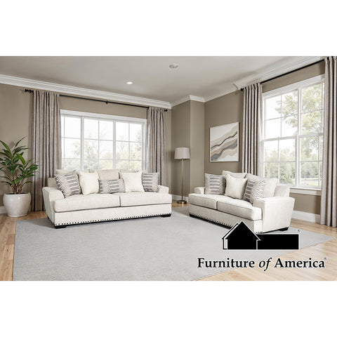 Gervais Sofa+loveseat - Taupe