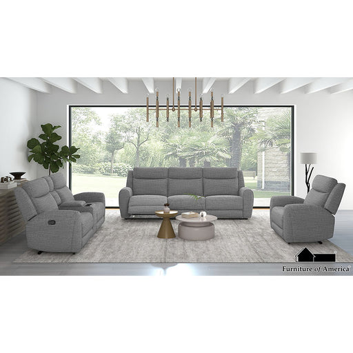Antonius Motion Sofa + Loveseat - Gray