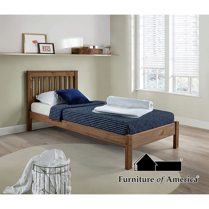 Creswell Bed - Mahogany - Twin