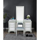 Galea Vanity Stool - Gray