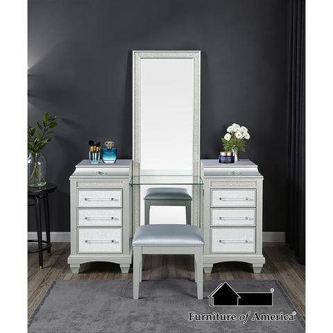Taburete de tocador Galea - gris