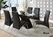 Wailoa Table + 6 Side Chairs - Black