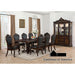 Manzanita 9 PC. Dining Table Set - Dark Cherry