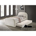Vanni Bed w/ Trundle - Twin / Ivory