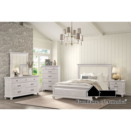 Swanley 5 PC. Bedroom Set W/ 2NS - Weathered Gray