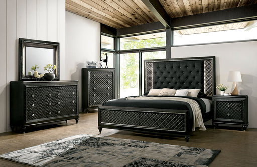 Demetria Mirror - Metallic Gray