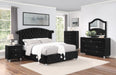 Zohar Bed - Cal King / Black