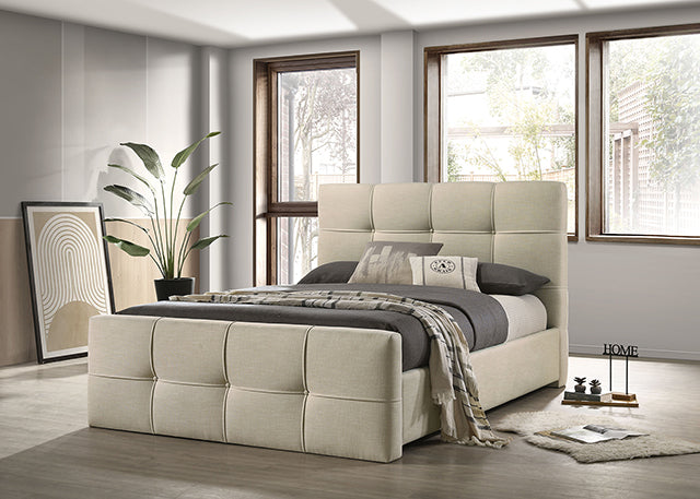 Merced Bed - King / Ivory