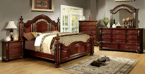 Arthur Media Chest - Brown Cherry