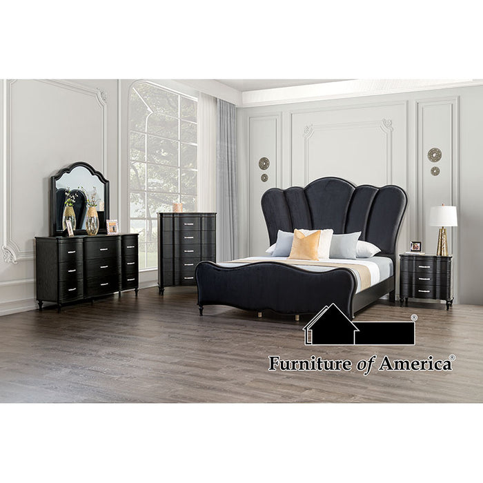 Melodi Parc Bed - Queen / Black