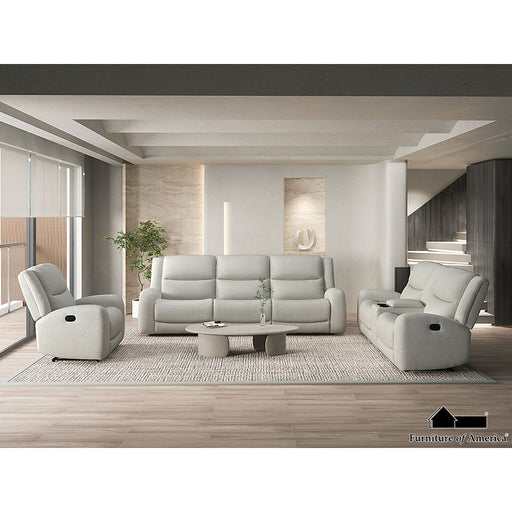 Giraldus Motion Sofa + Loveseat - Beige