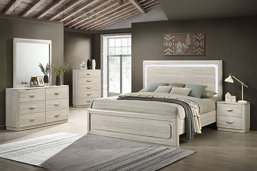 Farsund Bed - Dusty Gray - Queen
