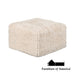 Nappi Ottoman - Sand