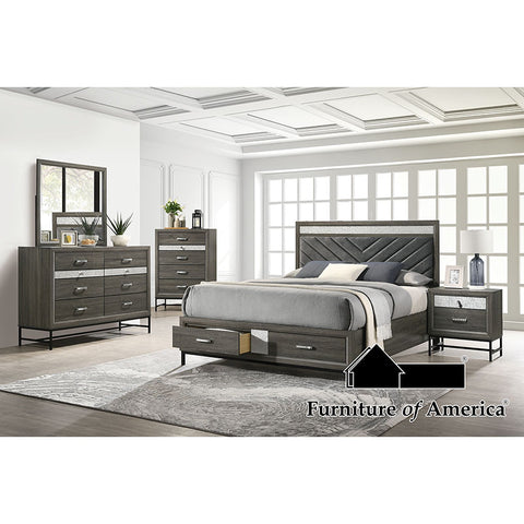 Voleta Bed - Gray