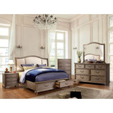 Belgrade I Bed - Rustic Natural Tone/Ivory